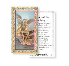 St. Michael Holy Cards