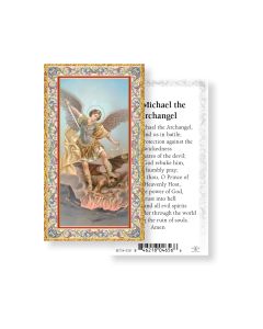 St. Michael Holy Cards