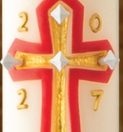 Exalted Paschal Candle